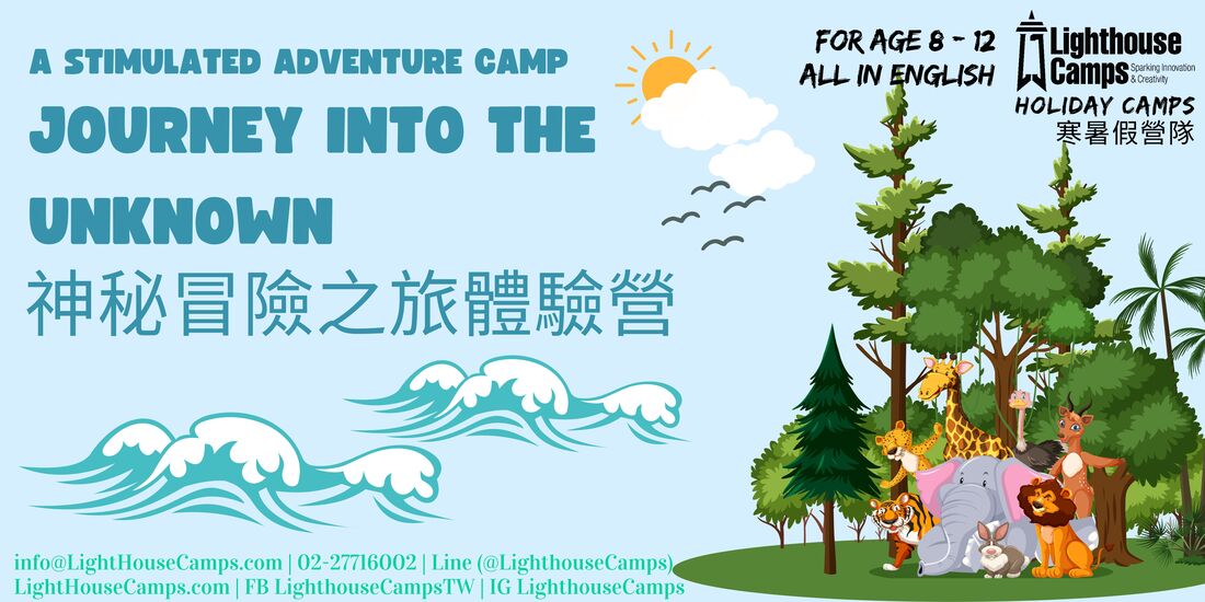 Journey into the unknown, a stimulated adventure camp by Lighthouse Camp for age 8 to 12