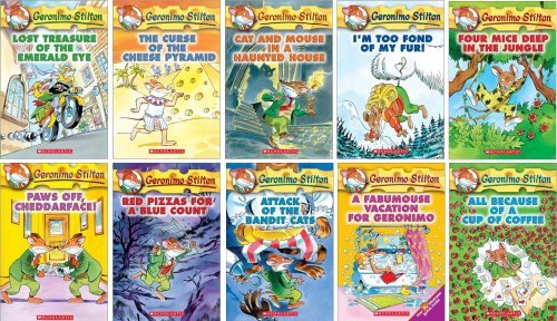 Geronimo Stilton series by Elisabetta Dami, book recommendation by Lighthouse Camps
