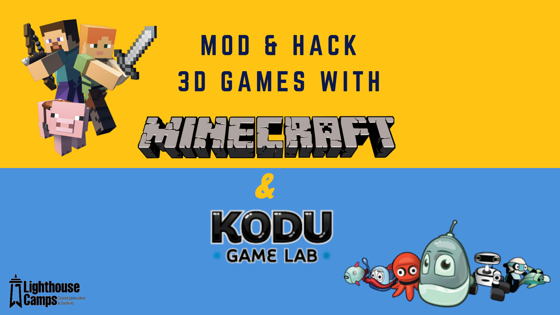 Minecraft and Kodu Banner
