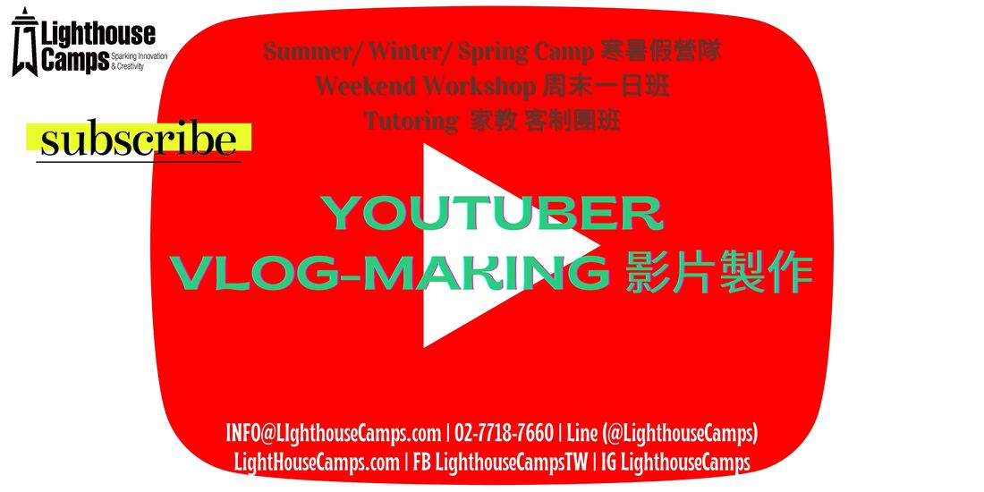 Lighthouse camps Youtuber Camp for ages 5-12